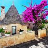 Trulli Italy Blossom Diamond Paintings