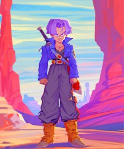 Trunks Dragon Ball Diamond Paintings