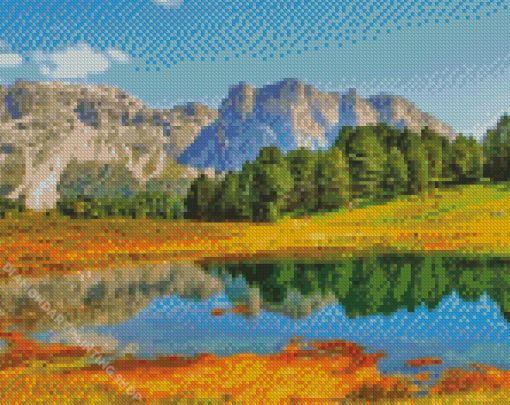 Tyrol Landscape Diamond Paintings