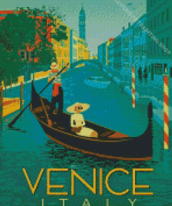 Venice Gondola Diamond Paintings