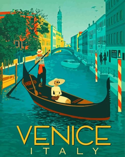 Venice Gondola Diamond Paintings