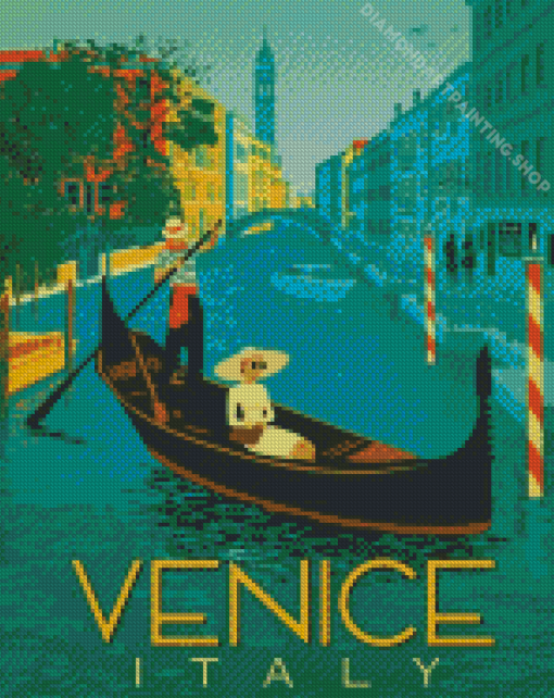 Venice Gondola Diamond Paintings