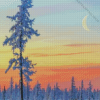 Winter Scenery Diamond Paintings