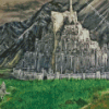 Abstract Minas Tirith Diamond Paintings