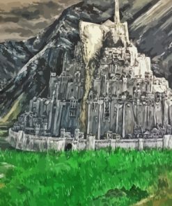 Abstract Minas Tirith Diamond Paintings