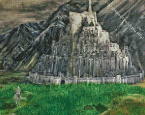 Abstract Minas Tirith Diamond Paintings