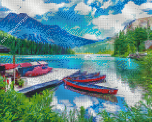 Emerald Lake Diamond Paintings