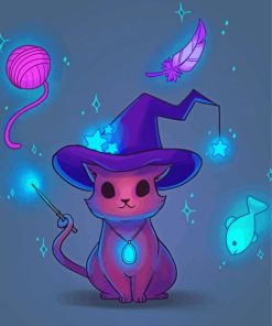 Magical Cat Diamond Paintings