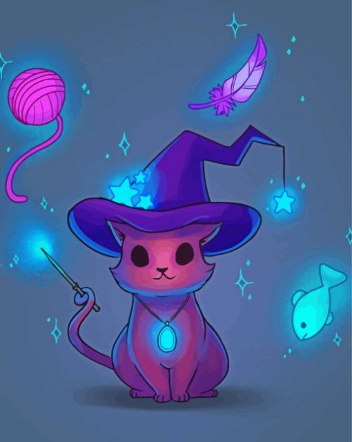 Magical Cat Diamond Paintings