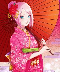 Sakura Haruno Diamond Paintings