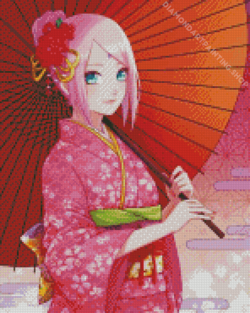 Sakura Haruno Diamond Paintings