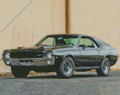 Black Amx Car Diamond Paintings