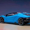 Blue Lamborghini Zentorno Diamond Paintings