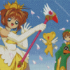 Cardcaptor Sakura Kinomoto Diamond Paintings