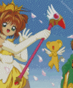 Cardcaptor Sakura Kinomoto Diamond Paintings