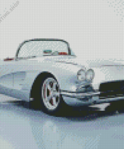 Classic Chevrolet Corvette Diamond Paintings