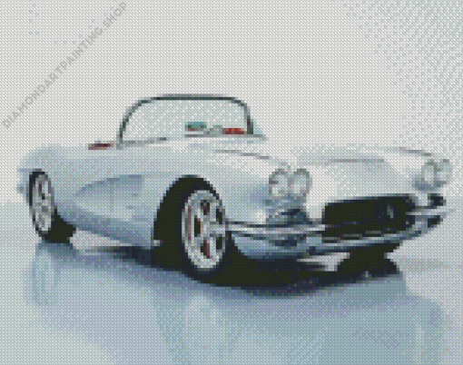 Classic Chevrolet Corvette Diamond Paintings