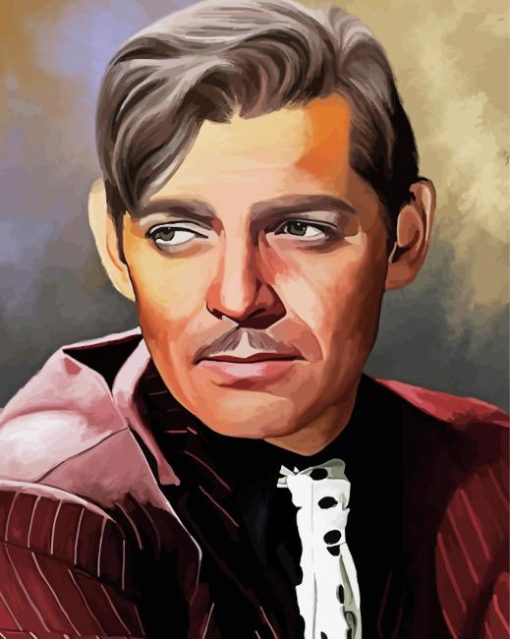 Cool Clark Gable Diamond Paintings