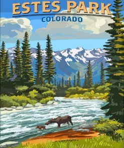 Estes Park Colorado Diamond Paintings