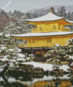 Golden Pavilion Diamond Paintings