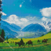 Kashmir Landscape Diamond Paintings