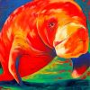 Manatee Animal Art Diamond Paintings