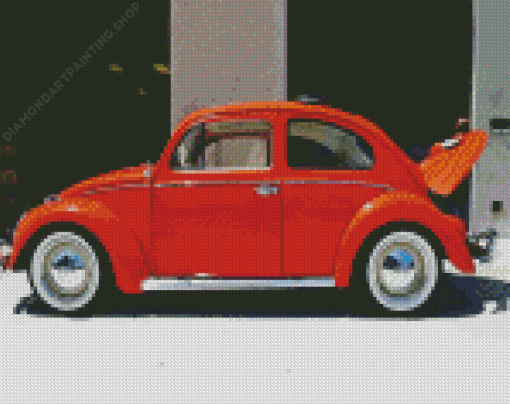 Old Vw Beetle Diamond Paintings