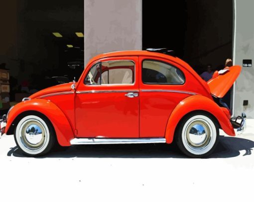 Old Vw Beetle Diamond Paintings