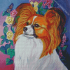 Papillon Dog Diamond Paintings