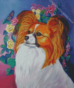 Papillon Dog Diamond Paintings