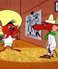 Speedy Gonzales Diamond Paintings