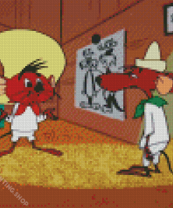 Speedy Gonzales Diamond Paintings