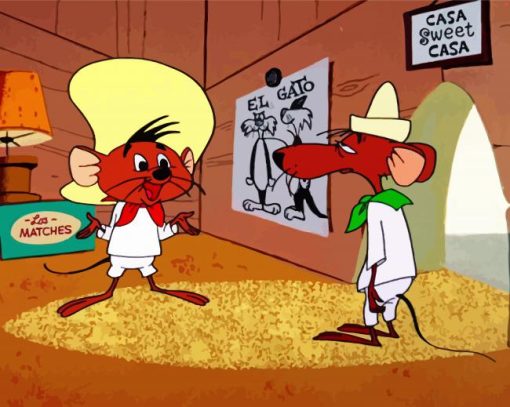 Speedy Gonzales Diamond Paintings