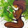 Tree Of Life Woman Diamond Paintings