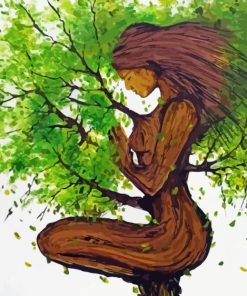 Tree Of Life Woman Diamond Paintings