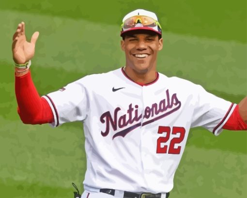 Baseballer Juan Soto Diamond Paintings