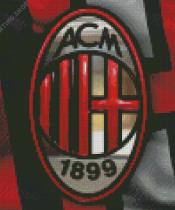 Ac Milan Logo Diamond Paintings