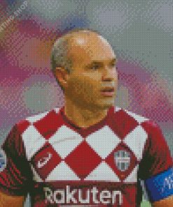 Andres Iniesta Diamond Paintings