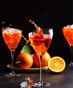 Aperol Spritz Diamond Paintings