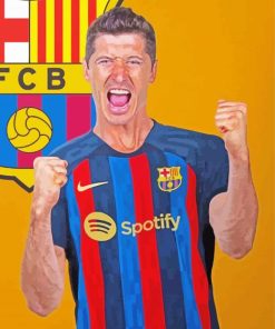 Robert Lewandowski Diamond Paintings