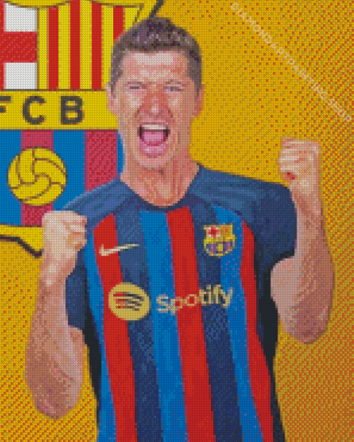 Robert Lewandowski Diamond Paintings