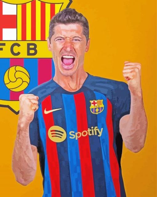 Robert Lewandowski Diamond Paintings