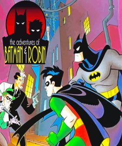 Batman And Robin Diamond Paintings