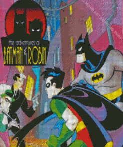 Batman And Robin Diamond Paintings