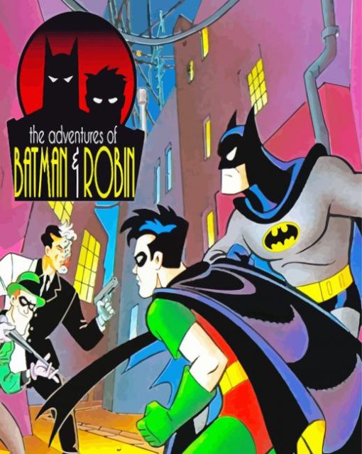 Batman And Robin Diamond Paintings