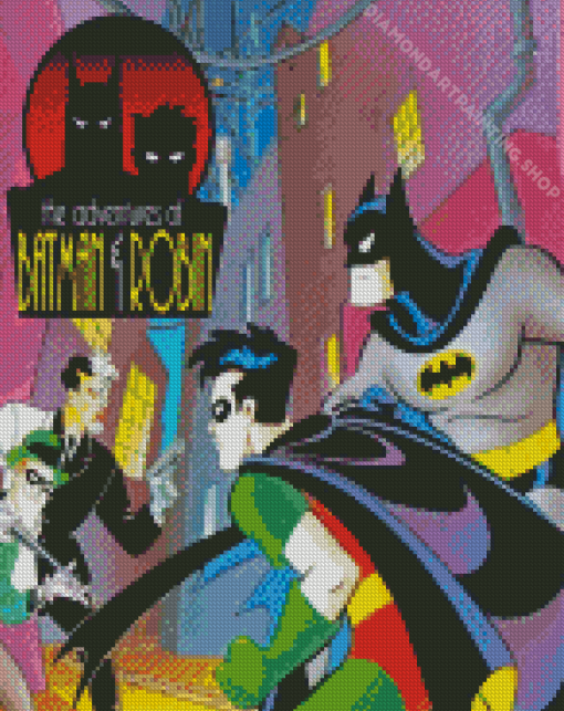 Batman And Robin Diamond Paintings