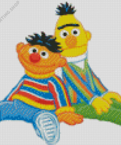 Bert And Ernie Diamond Paintings