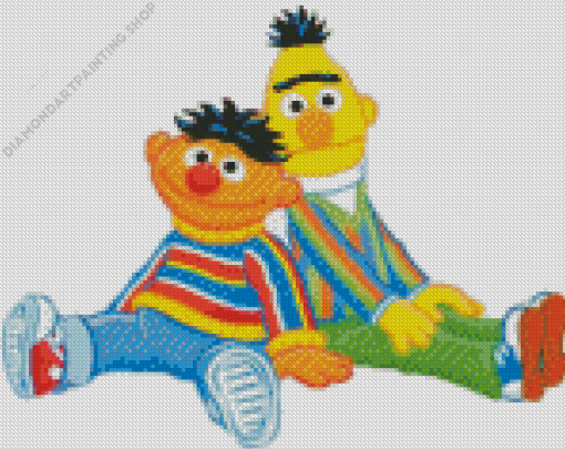 Bert And Ernie Diamond Paintings