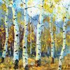 Birch Trees Art Diamond Paintings