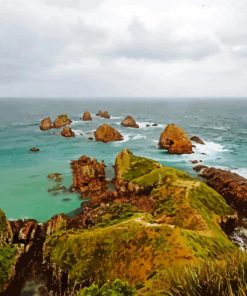 Catlins Seascape Diamond Paintings